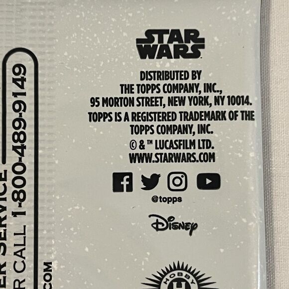 2023 Topps Star Wars Factory Sealed Pack From Blaster Box - 7 Cards - NEW 2 Pks - Picture 5 of 5